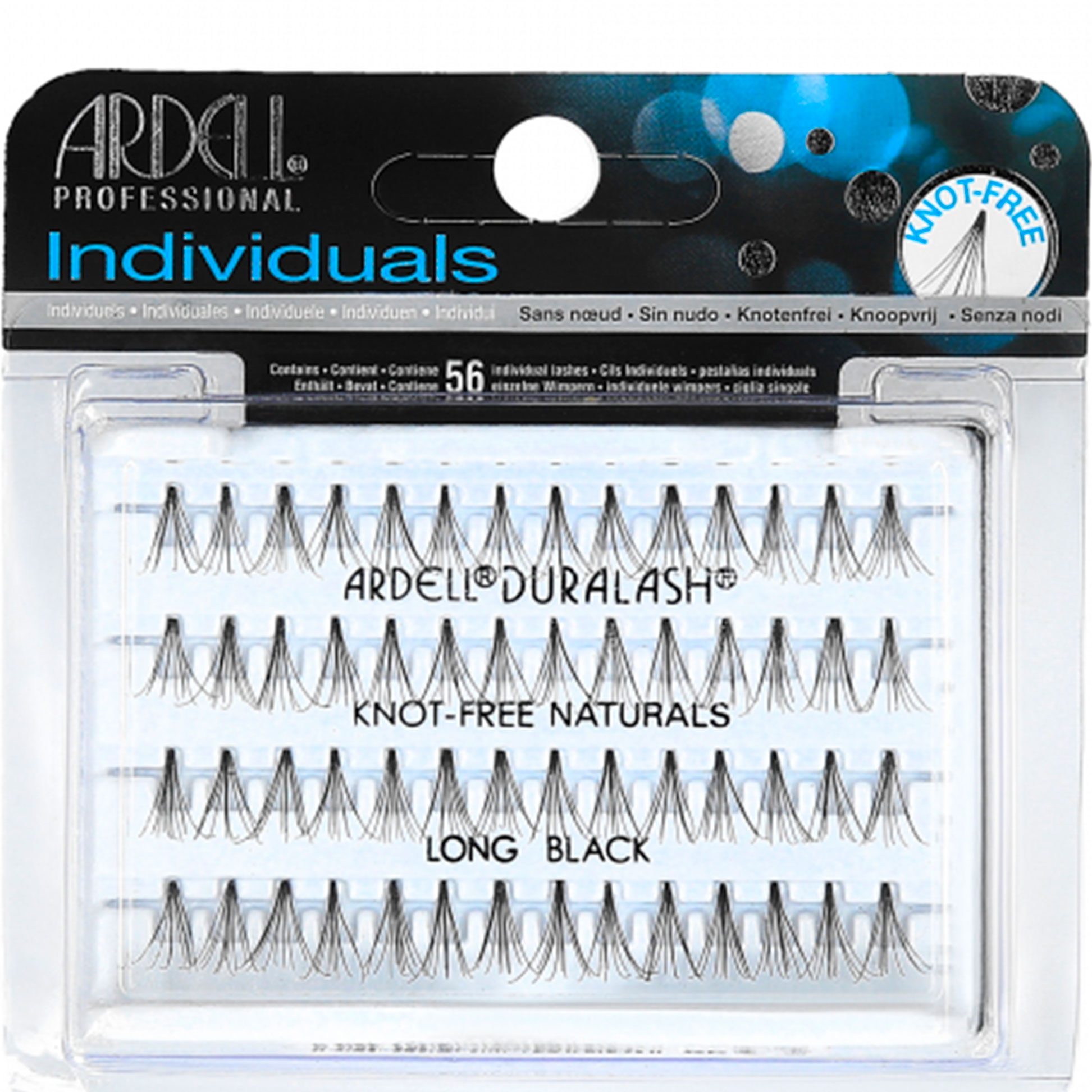 Pestañas Individual Pack Long Black