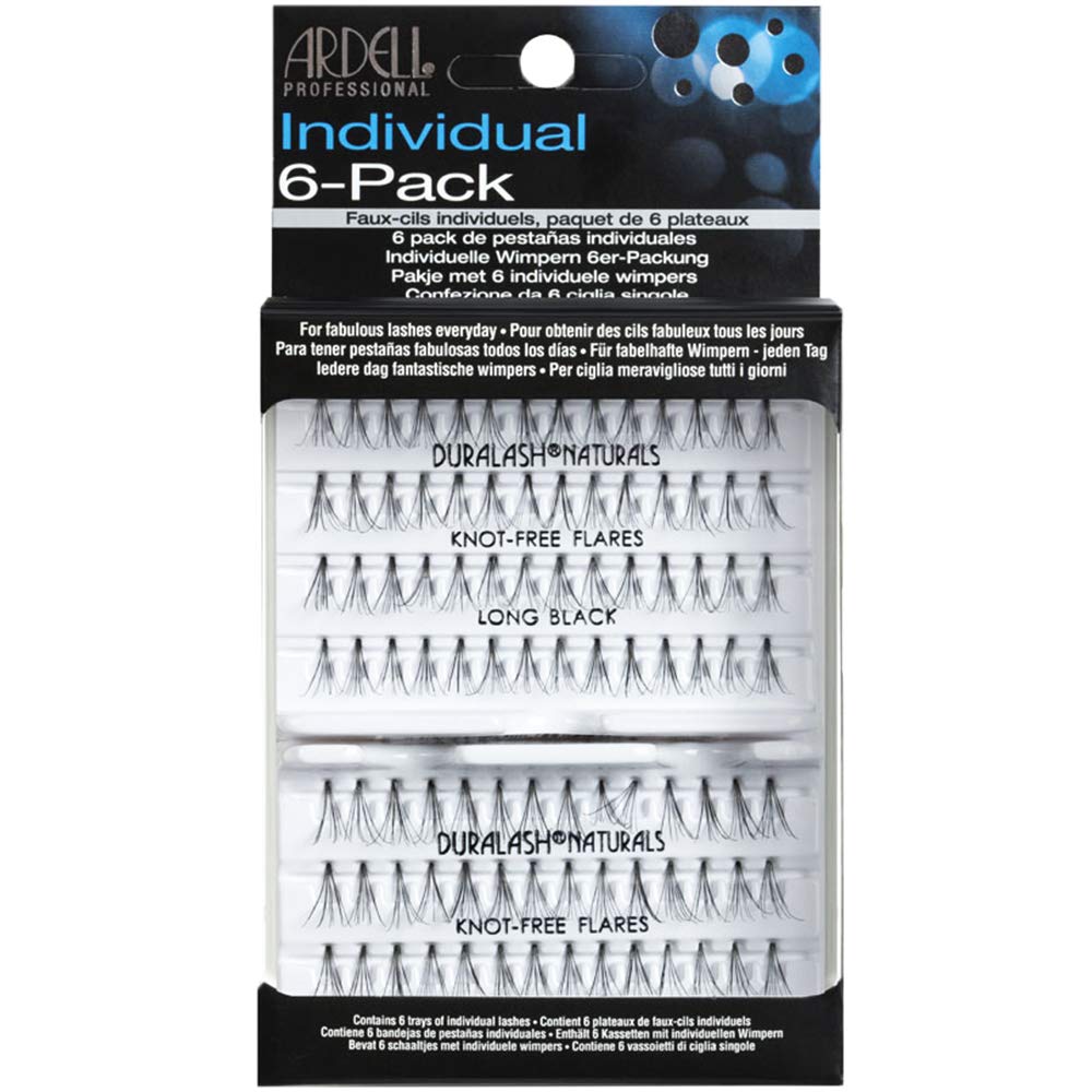 Pestañas Individual Pack Long Black
