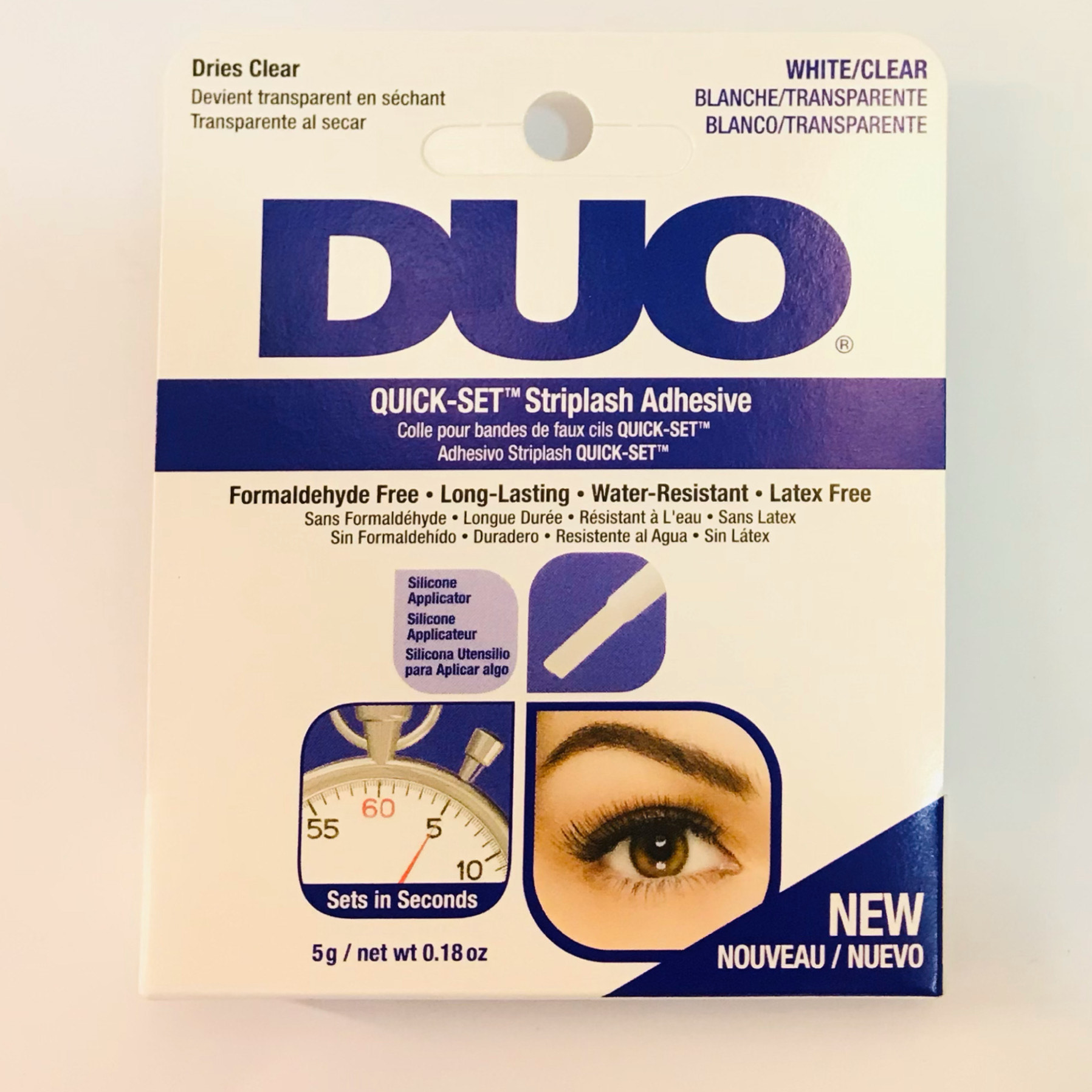 Pegamento Quick Set Transparente Duo